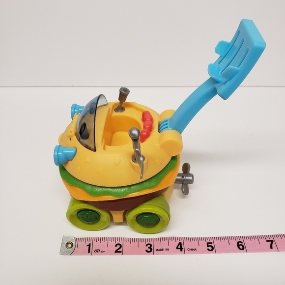 Imaginext SpongeBob SquarePants Krabby Patty Wagon Vehicle - Picture 7 of 9